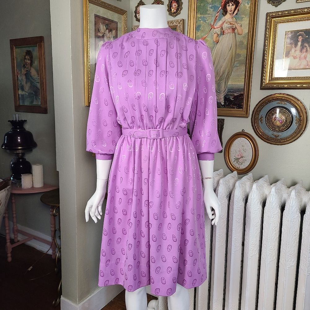 Vintage Purple Dress